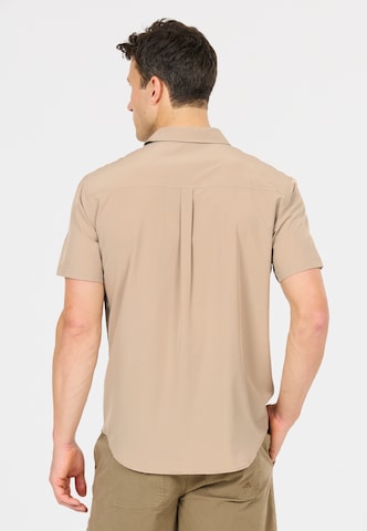 Whistler Regular Fit Hemd 'Jeromy' in Braun