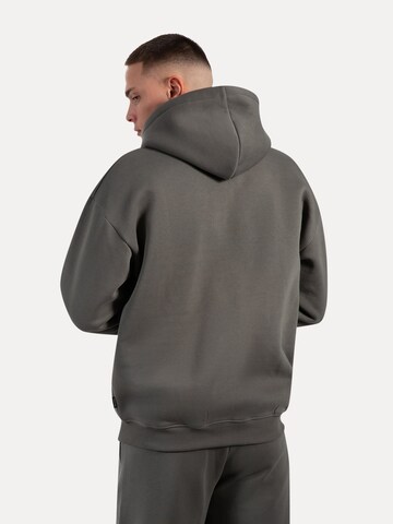Smilodox Cedrik Basic Zipper Hoodie in Grau