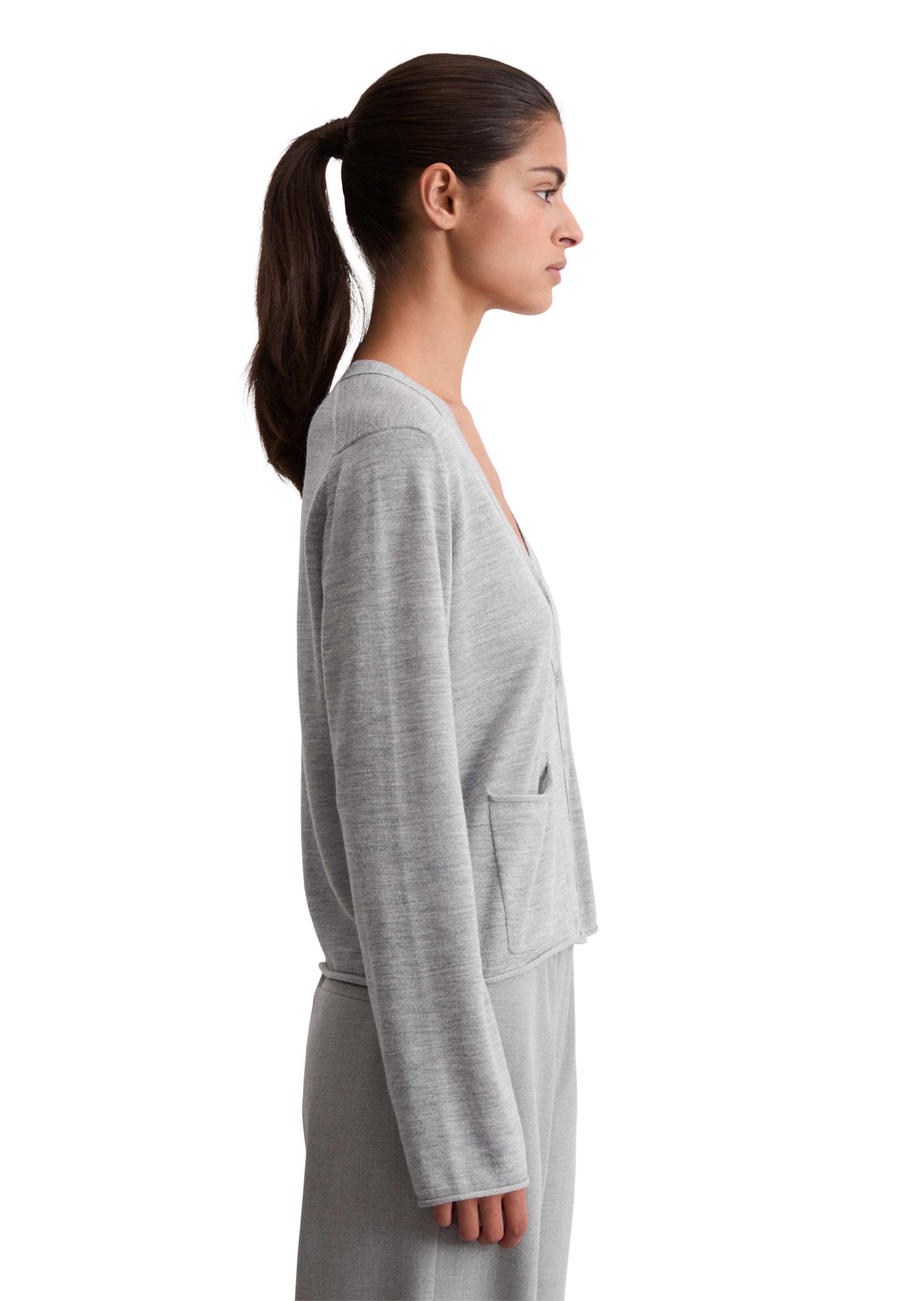 Marc O'Polo Knit cardigan in Grey