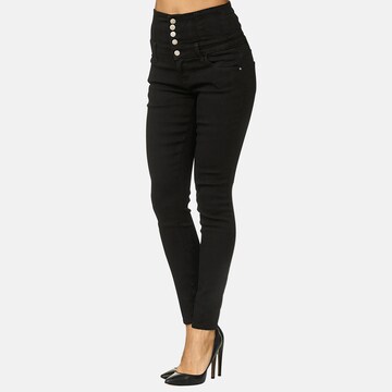 Elara Skinny Jeans i sort