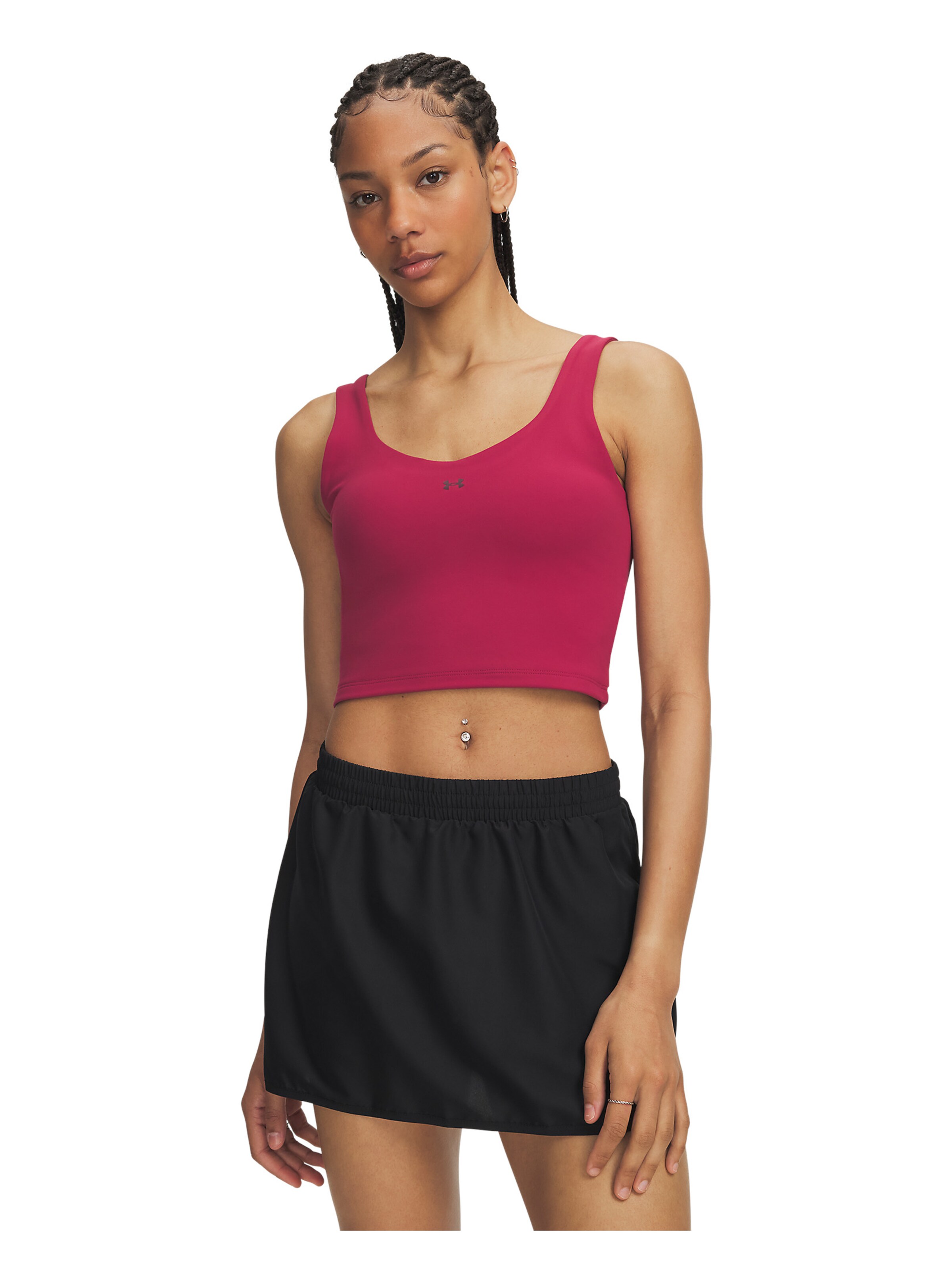 UNDER ARMOUR Sporttop 'Motion' in Rot: Vorderseite