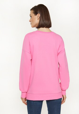 usha BLUE LABEL Sweatshirt in Roze