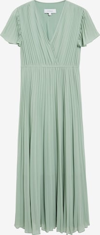COMMA Kleid in Grün: Vorderseite