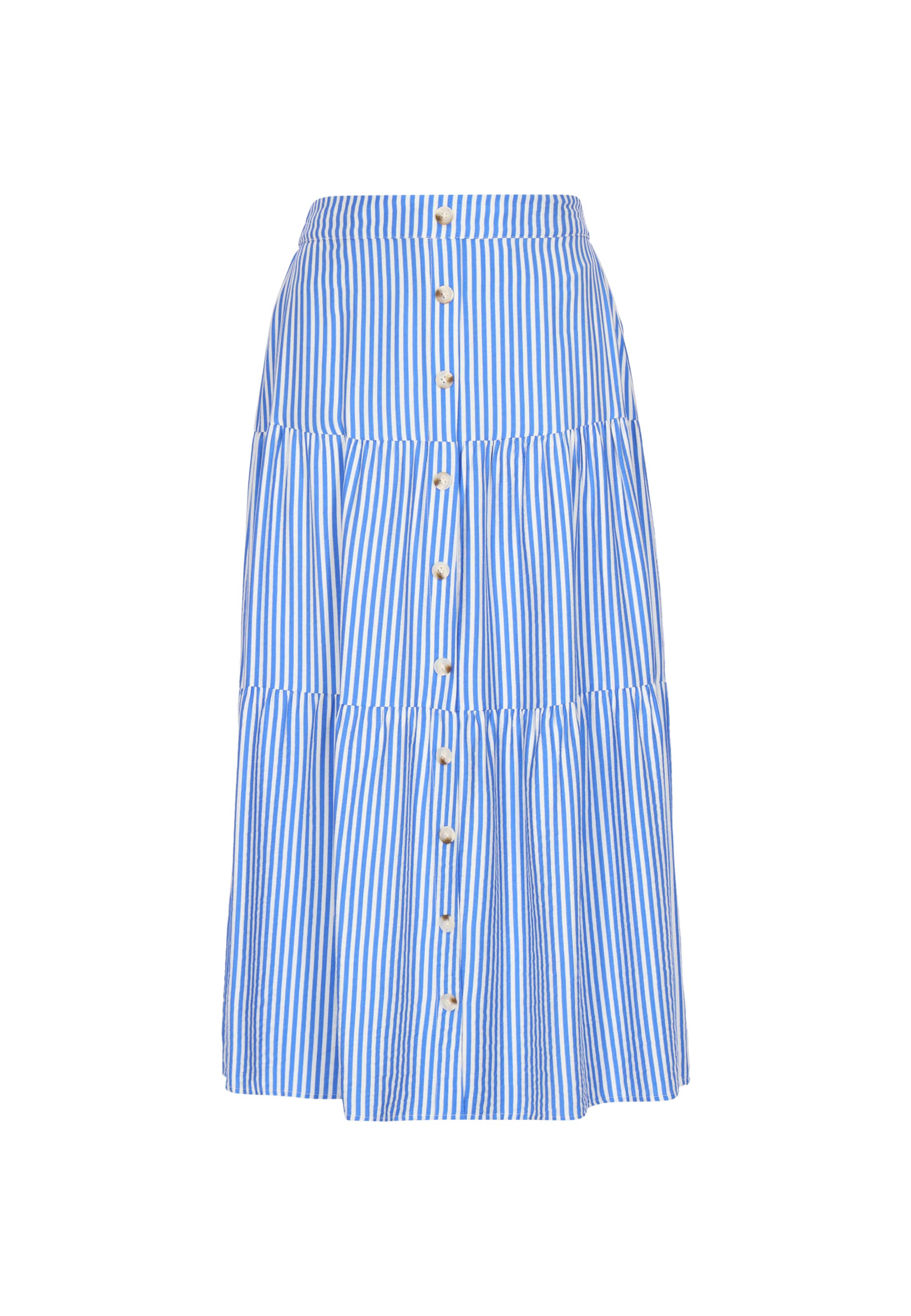 Jupe Usha en bleu : devant