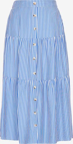 Jupe Usha en bleu : devant