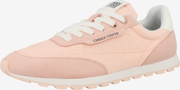 Baskets basses 'Plume' Candice Cooper en rouge : devant