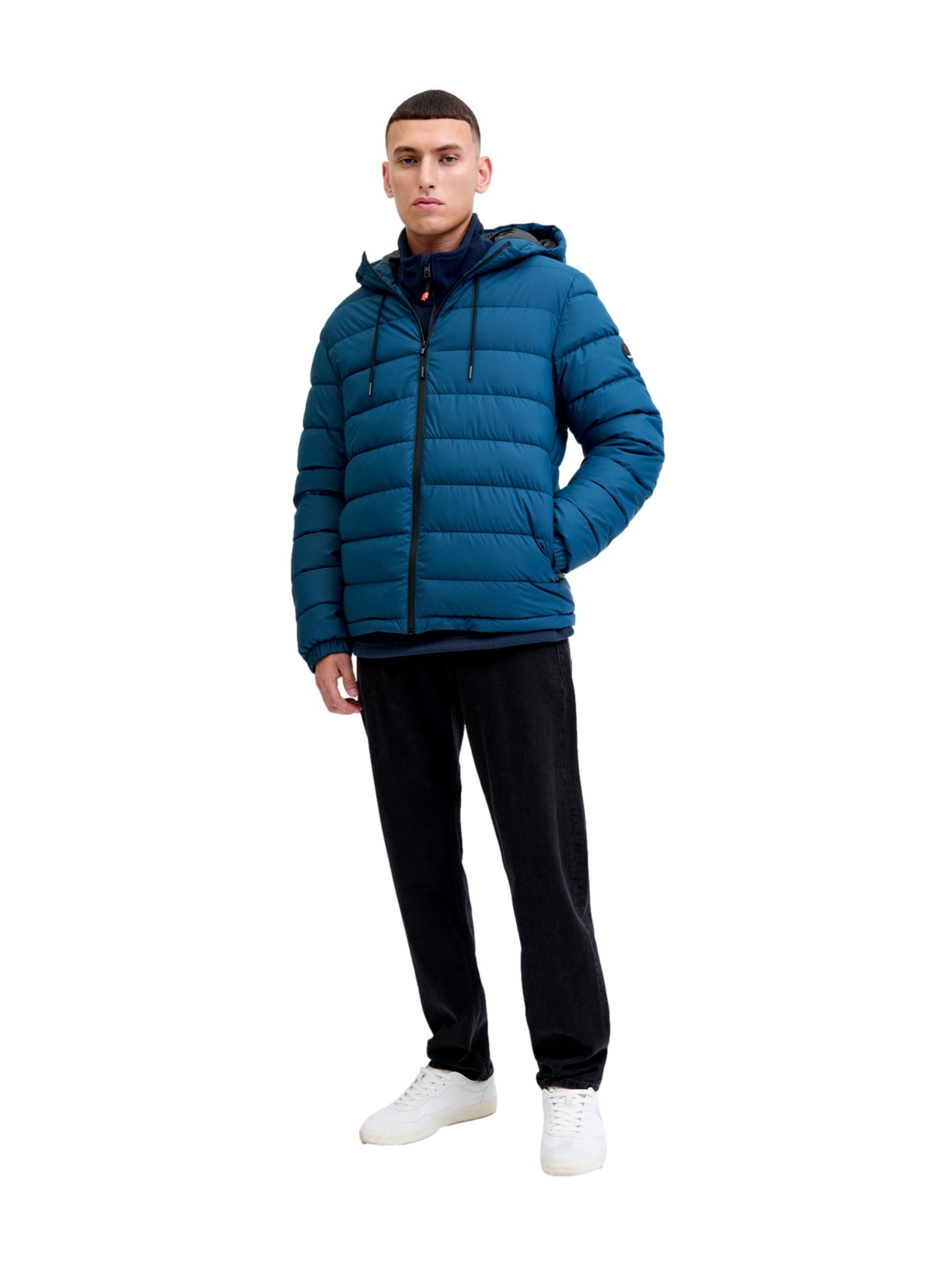 Veste d’hiver 'Point' JACK & JONES en bleu