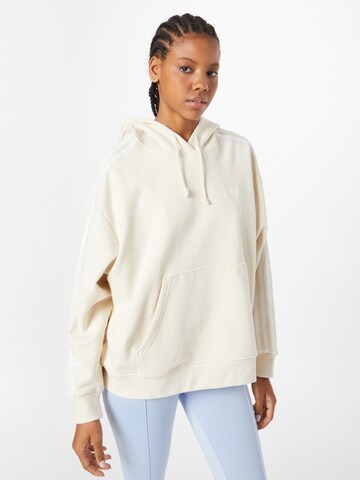 ADIDAS ORIGINALS Sweatshirt 'Adicolor Classics ' i beige: framsida