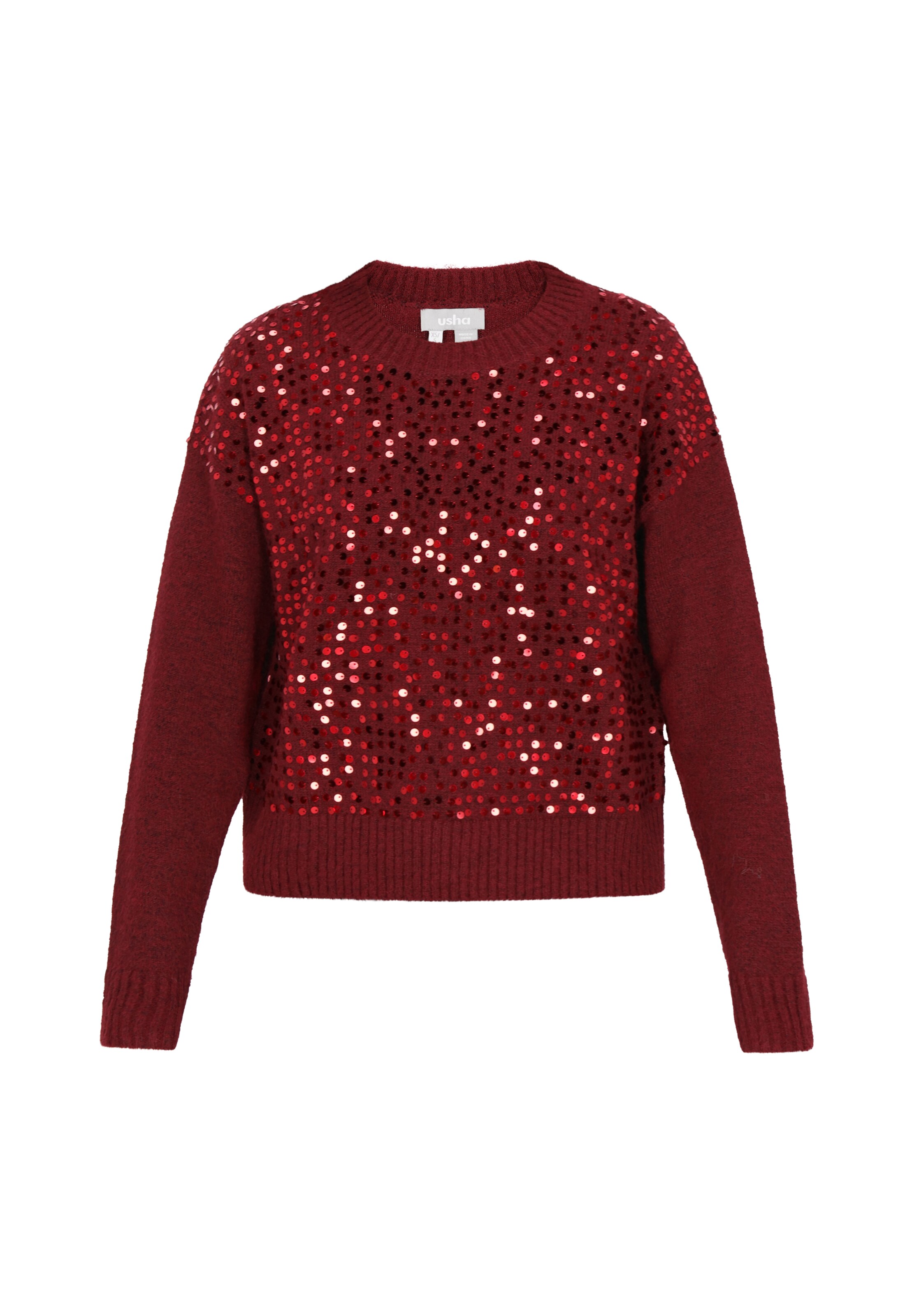 Usha Sweater in Red: front
