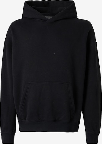 juoda Abercrombie & Fitch Megztinis be užsegimo 'ESSENTIALS': priekis