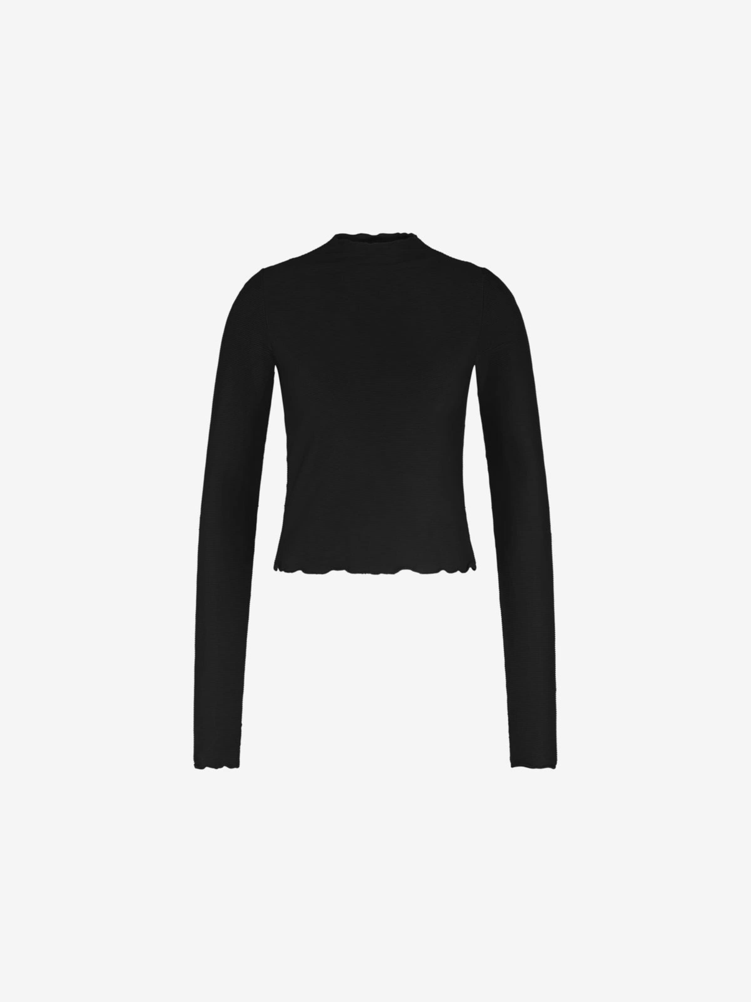 WALLIEN Swimsuit 'Rash Guard' in Black: front