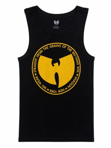 WU Wear Shirt 'Wu Wear Wu-Tang Soil' in Black: front