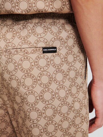 Karl Lagerfeld Regular Hose in Beige