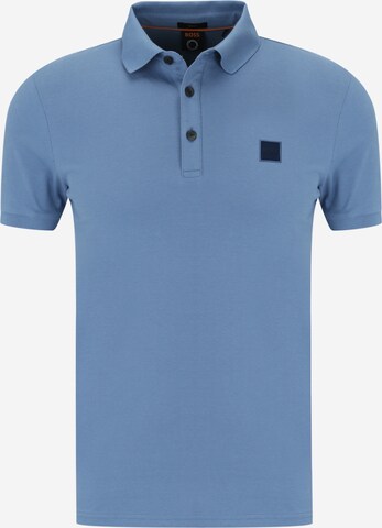 BOSS - Camisa 'Passenger' em azul: frente