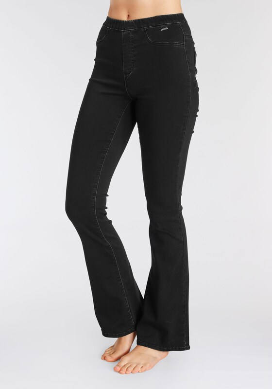 BUFFALO Flared Jeggings in Black
