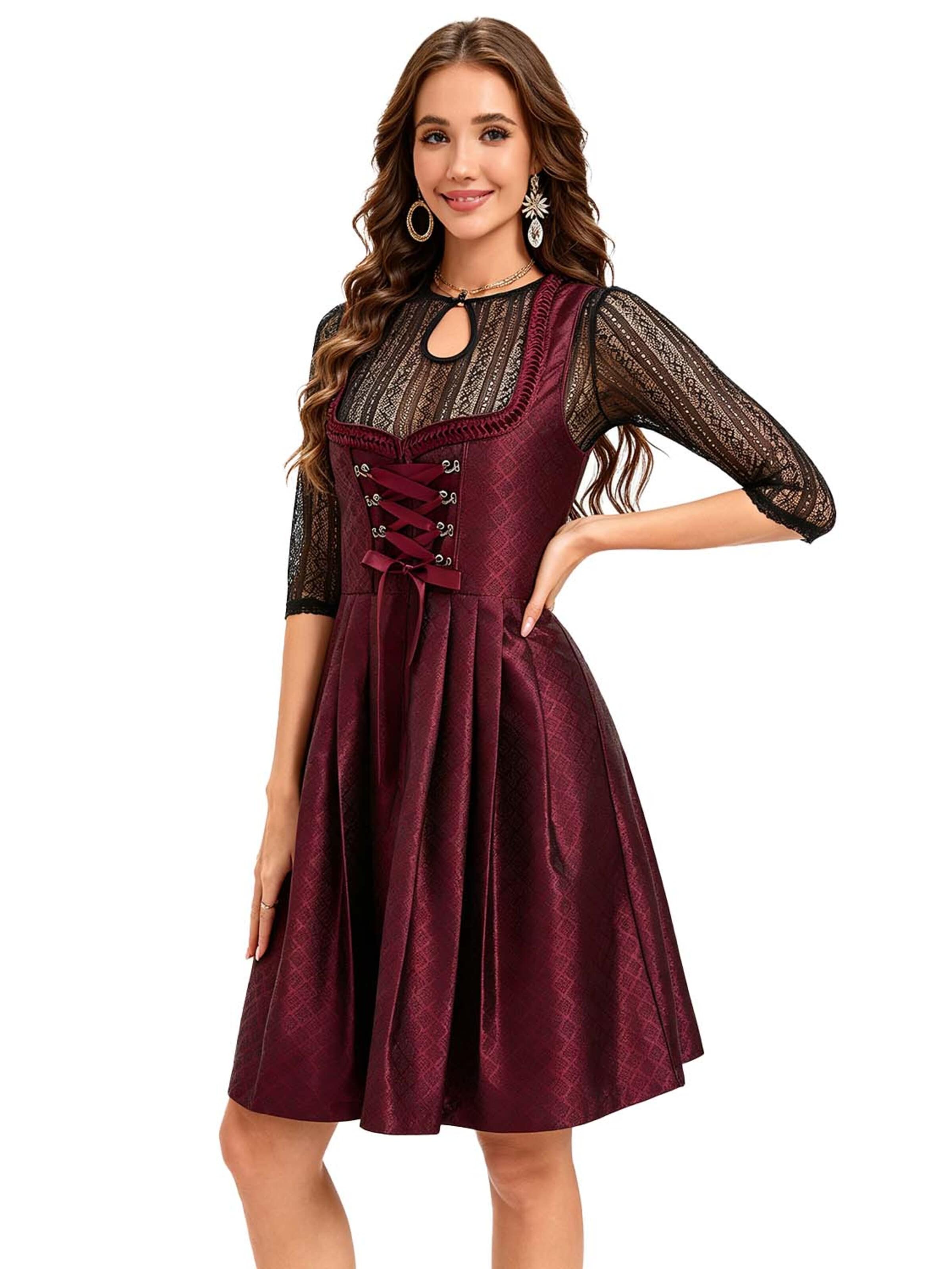 KoJooin Dirndl‌‌ in Rot