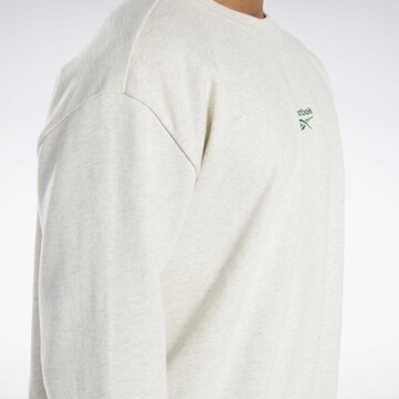 Sweat-shirt Reebok en beige