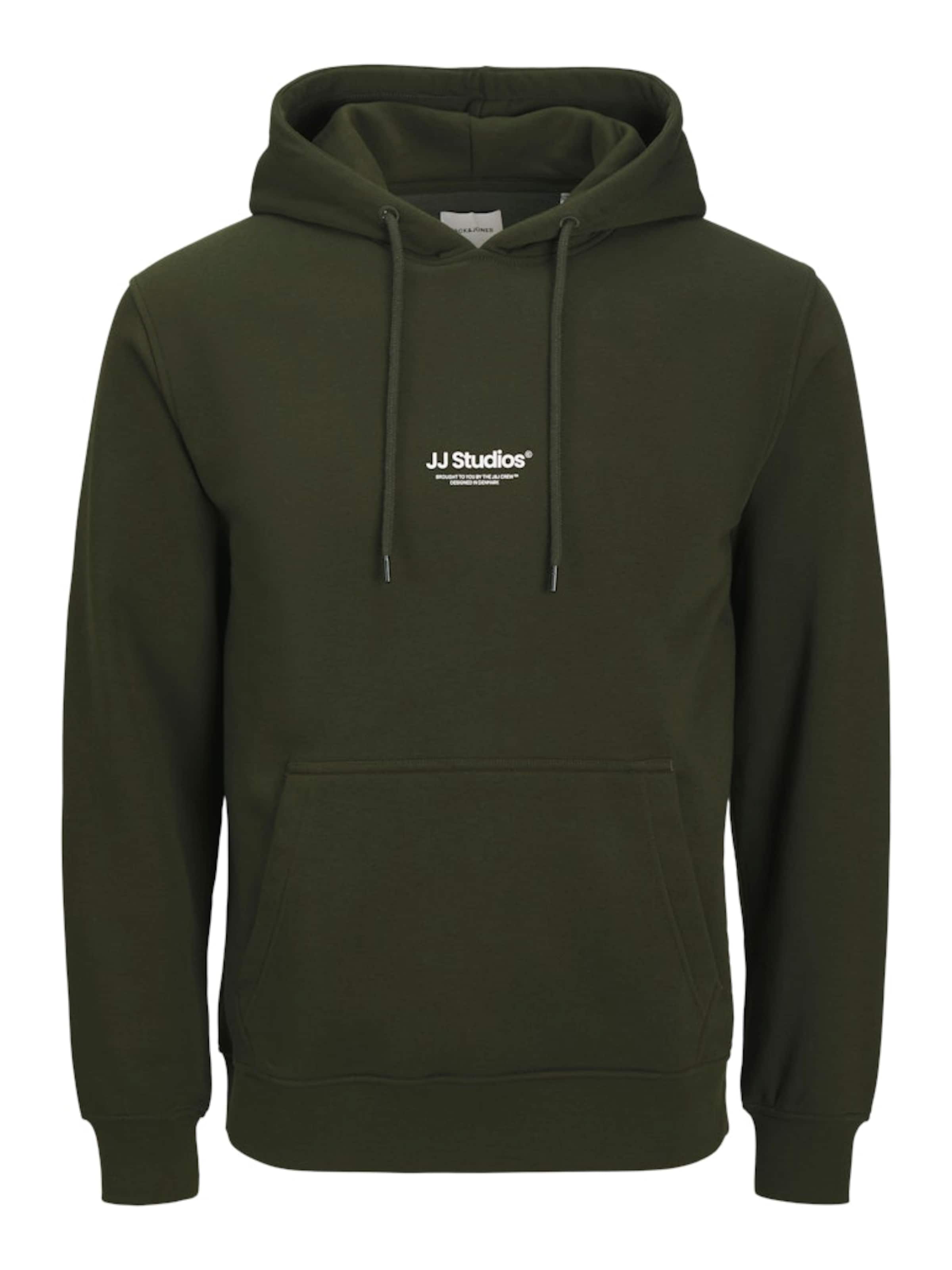 JACK & JONES Sweatshirt i grøn: forside