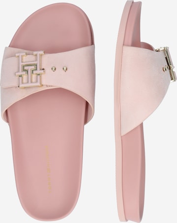 TOMMY HILFIGER - Sapato aberto em rosa