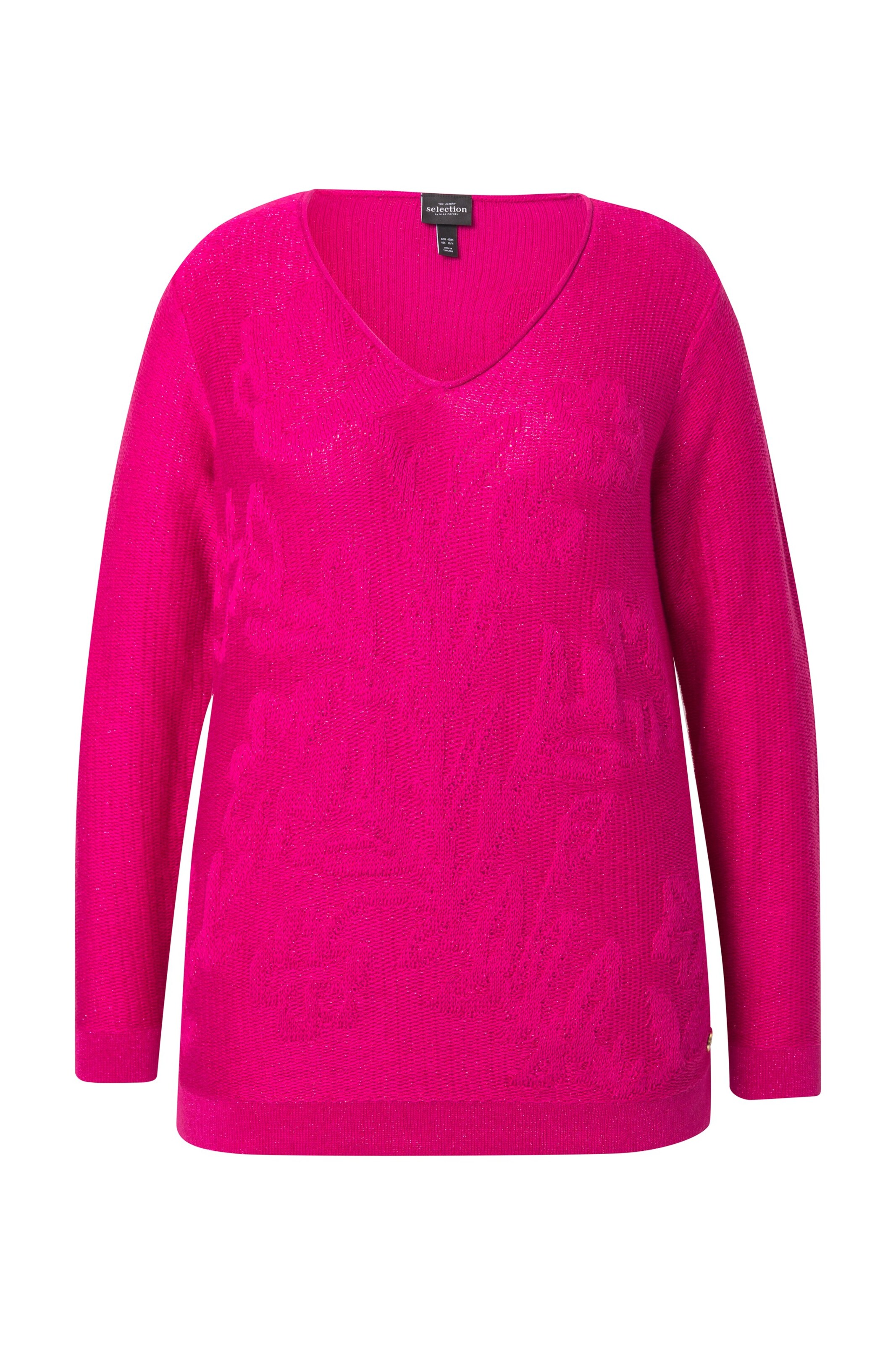 Ulla Popken Pullover in Pink: Vorderseite