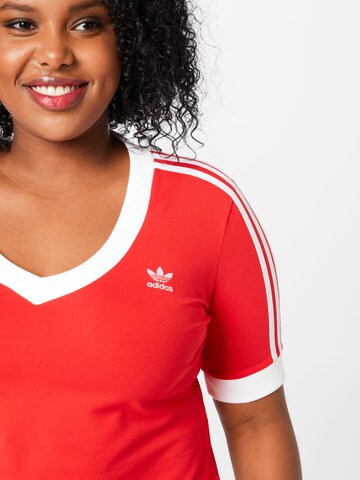 ADIDAS ORIGINALS T-Shirt in Rot