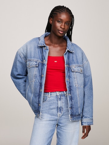 Tommy Jeans Between-Season Jacket 'Daisy' in Blue: front