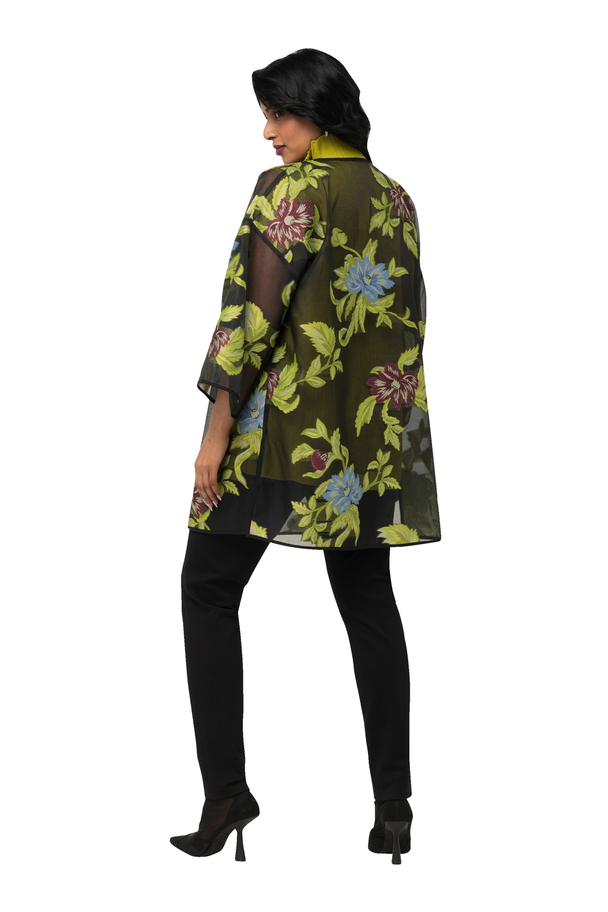 Ulla Popken Kimono in Groen