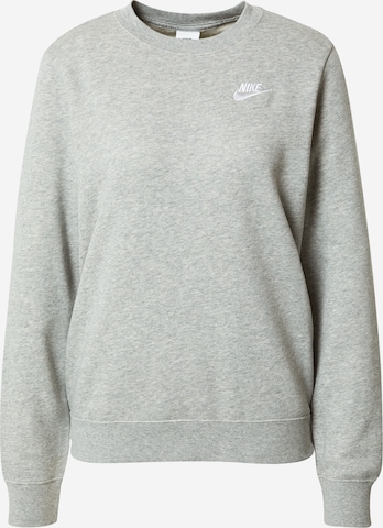 Nike Sportswear Sweatshirt in Grey: front