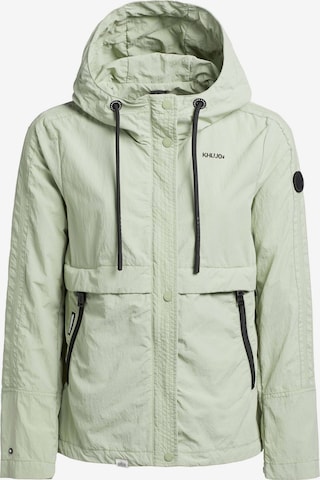 khujo Between-Season Jacket in Green: front