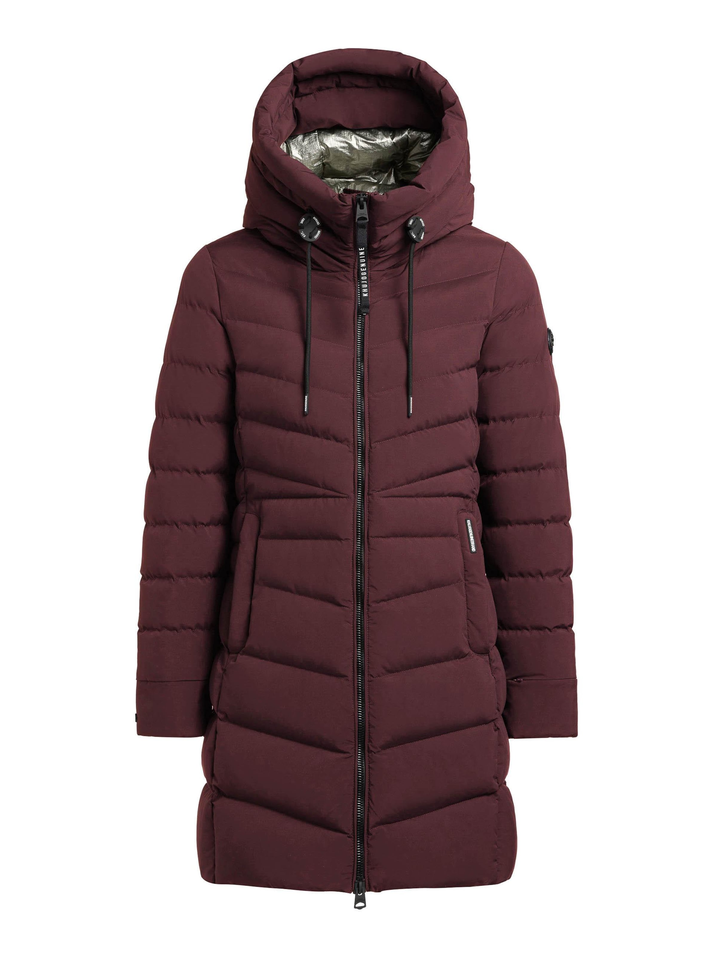 Cappotto invernale 'Tuhani5' di khujo in rosso: frontale