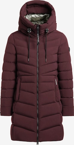 Manteau d’hiver 'Tuhani5' khujo en rouge : devant