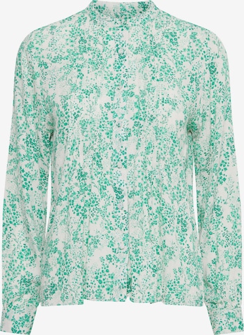 ICHI Blouse 'IHMARRAKECH' in Green: front