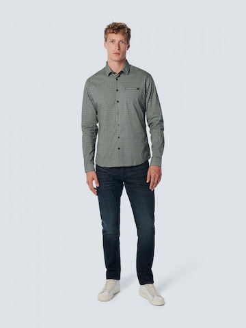 Regular fit Camicia di No Excess in verde