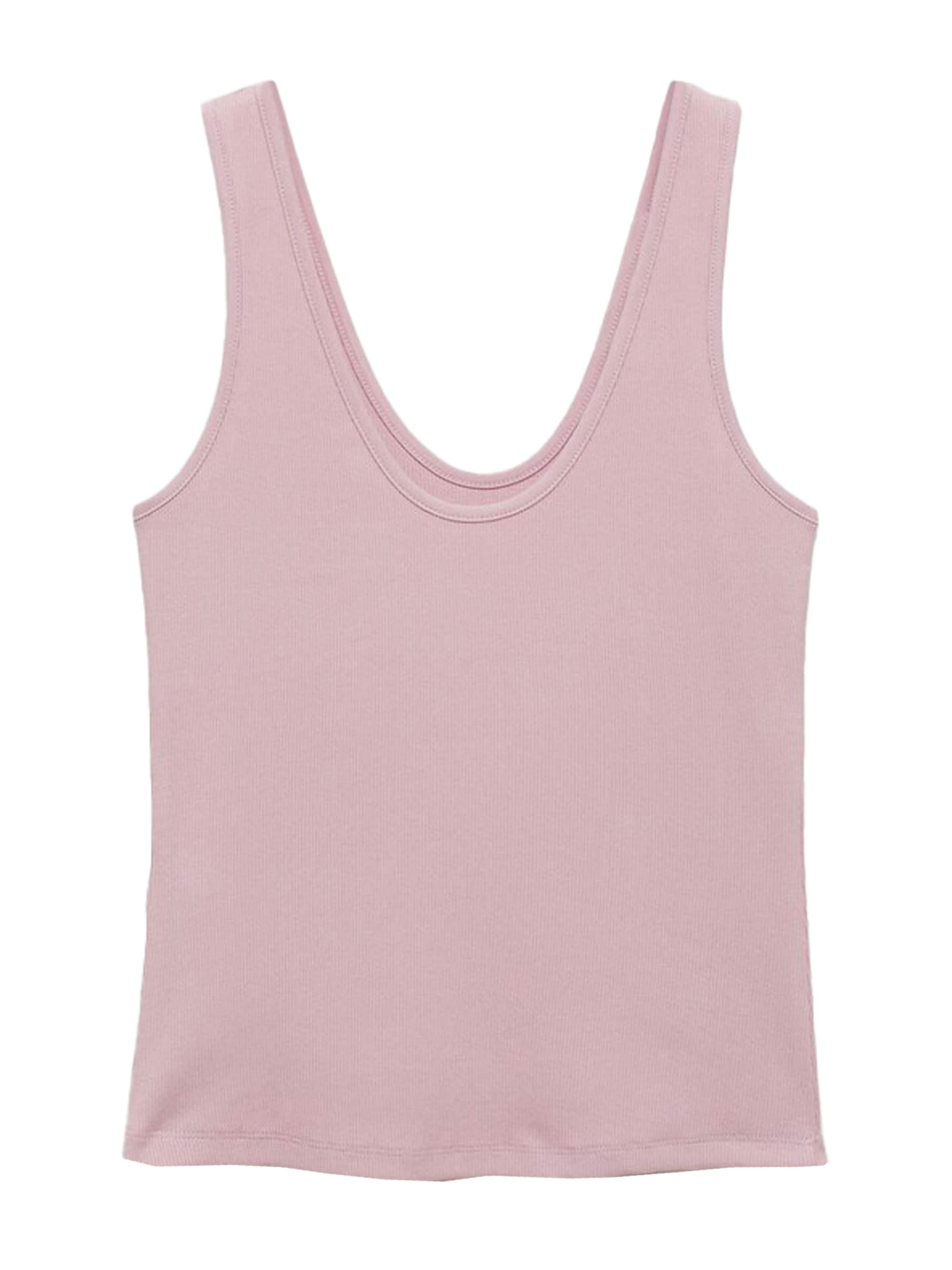 MANGO Top 'KURT' - Ružová: predná strana