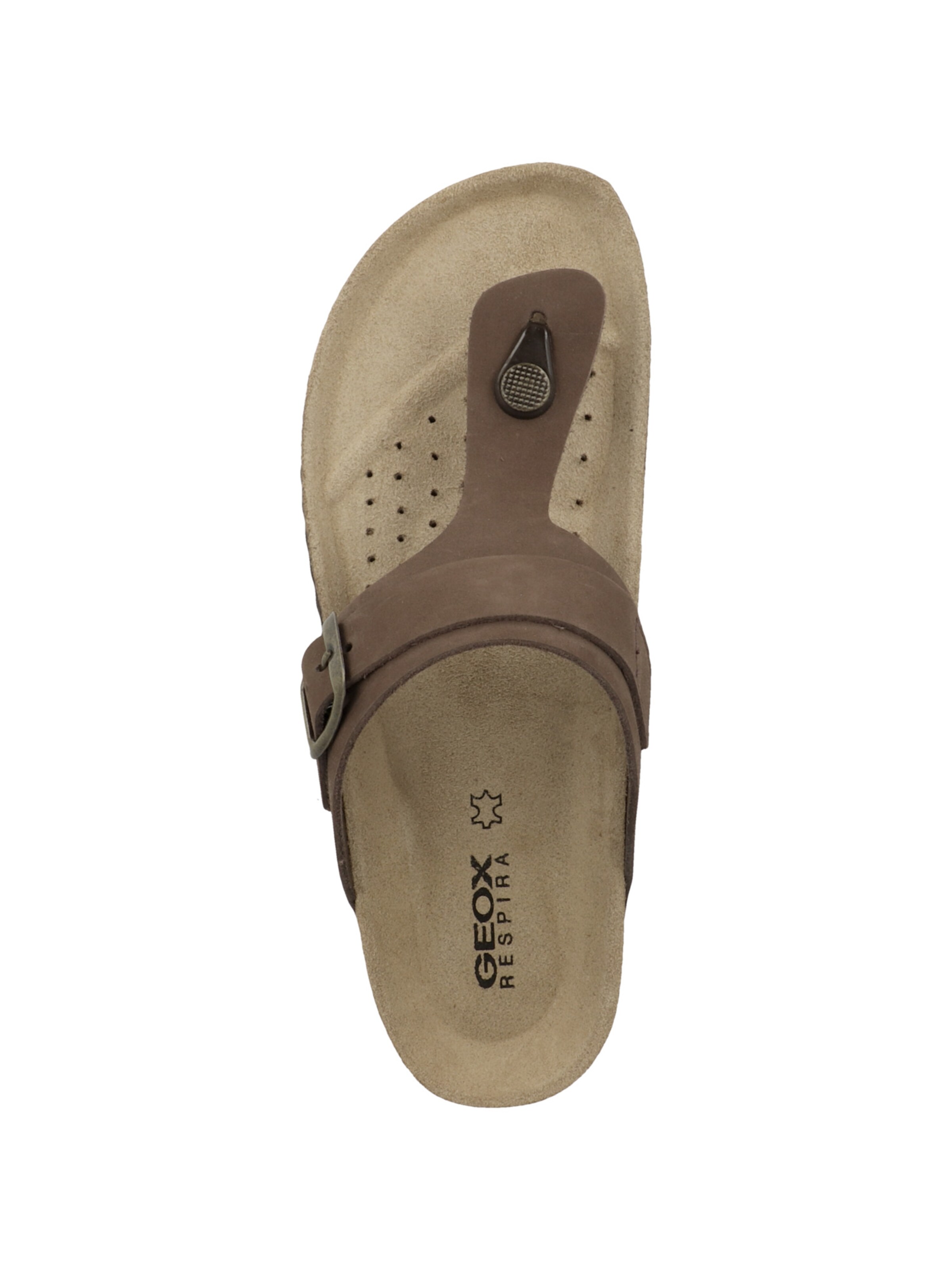 Flip-flops 'Brionia' de la GEOX pe maro