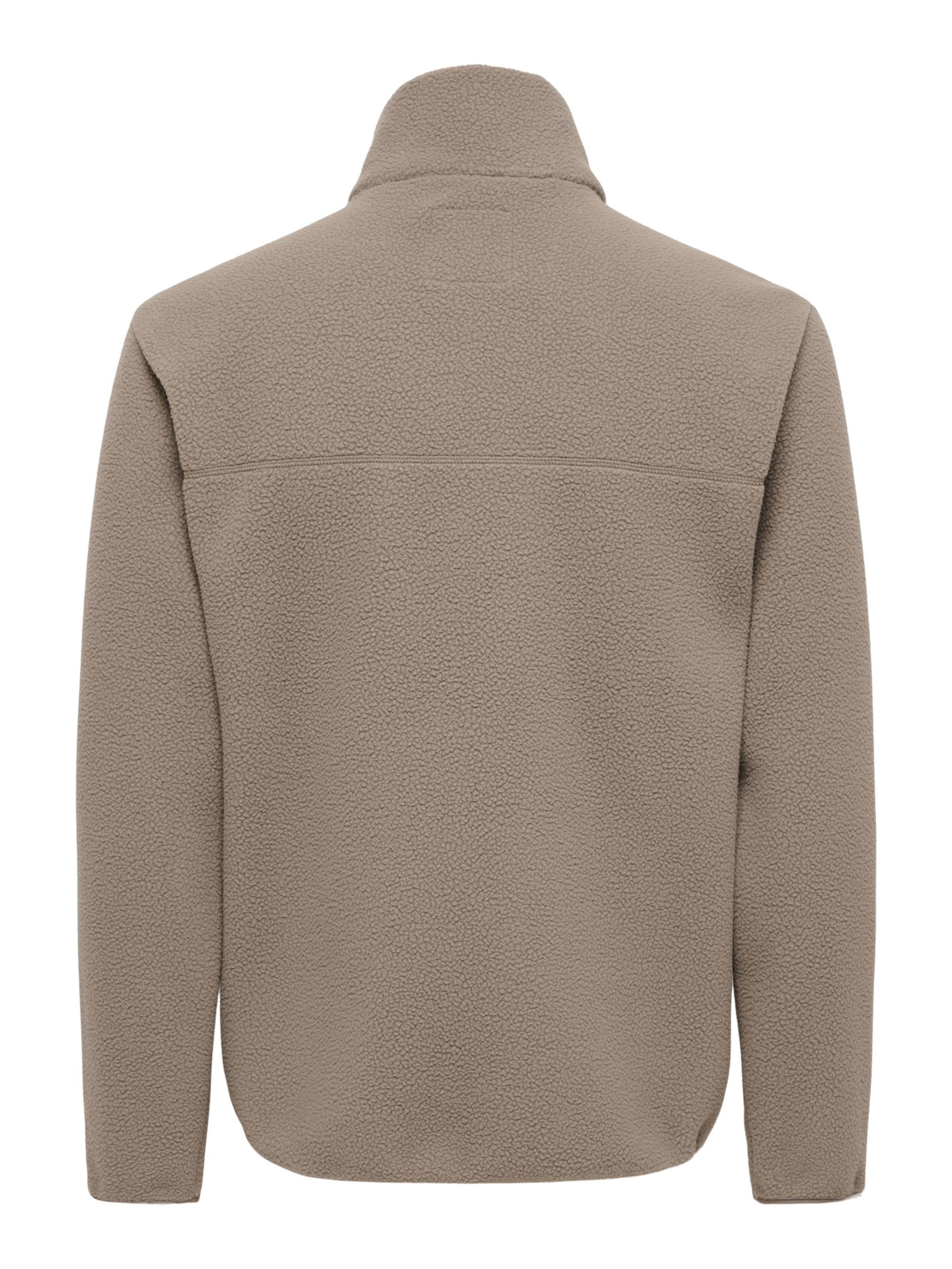 Veste en polaire 'ONSJason' Only & Sons en marron