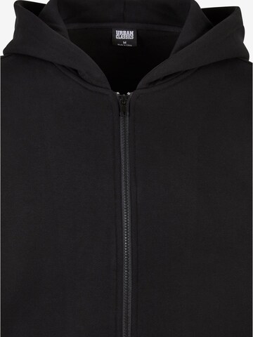 Urban Classics Sweatjacke in Schwarz