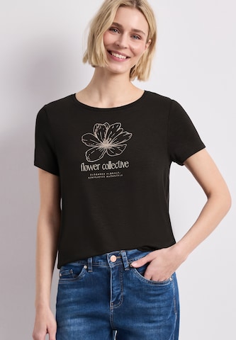 STREET ONE Shirt in Brown: front