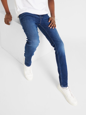 Pepe Jeans Skinny Džíny – modrá: přední strana