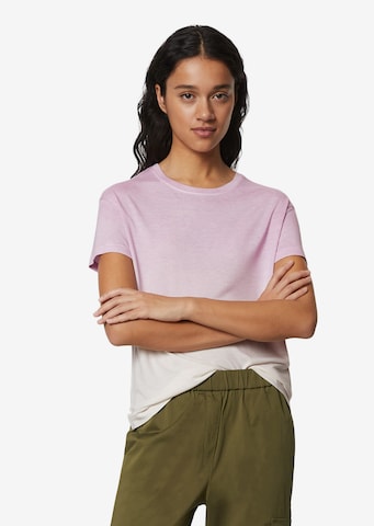 Marc O'Polo Shirt in Lila: voorkant