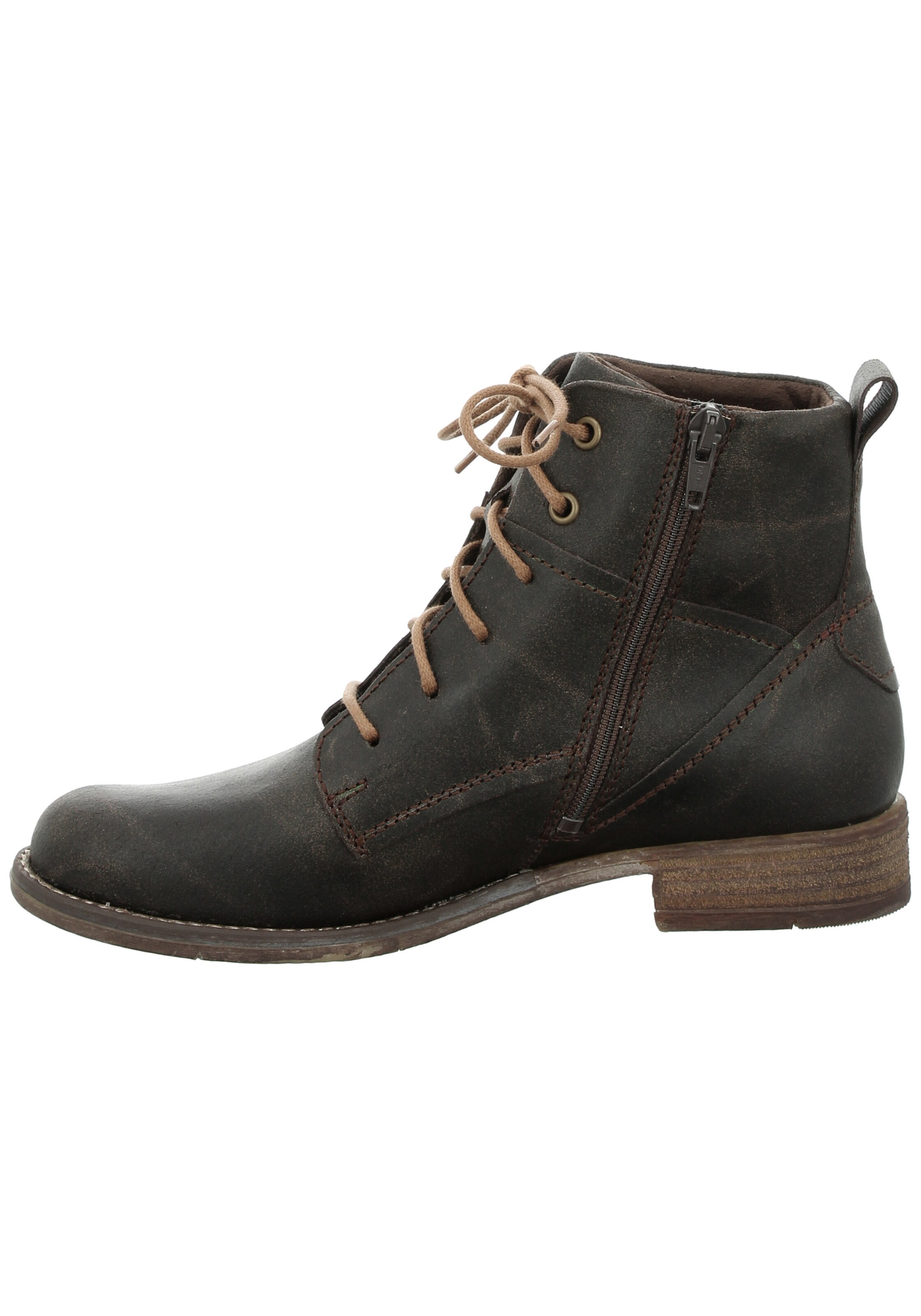 JOSEF SEIBEL Lace Up Ankle Boots Sienna 95 in Dark Brown ABOUT YOU