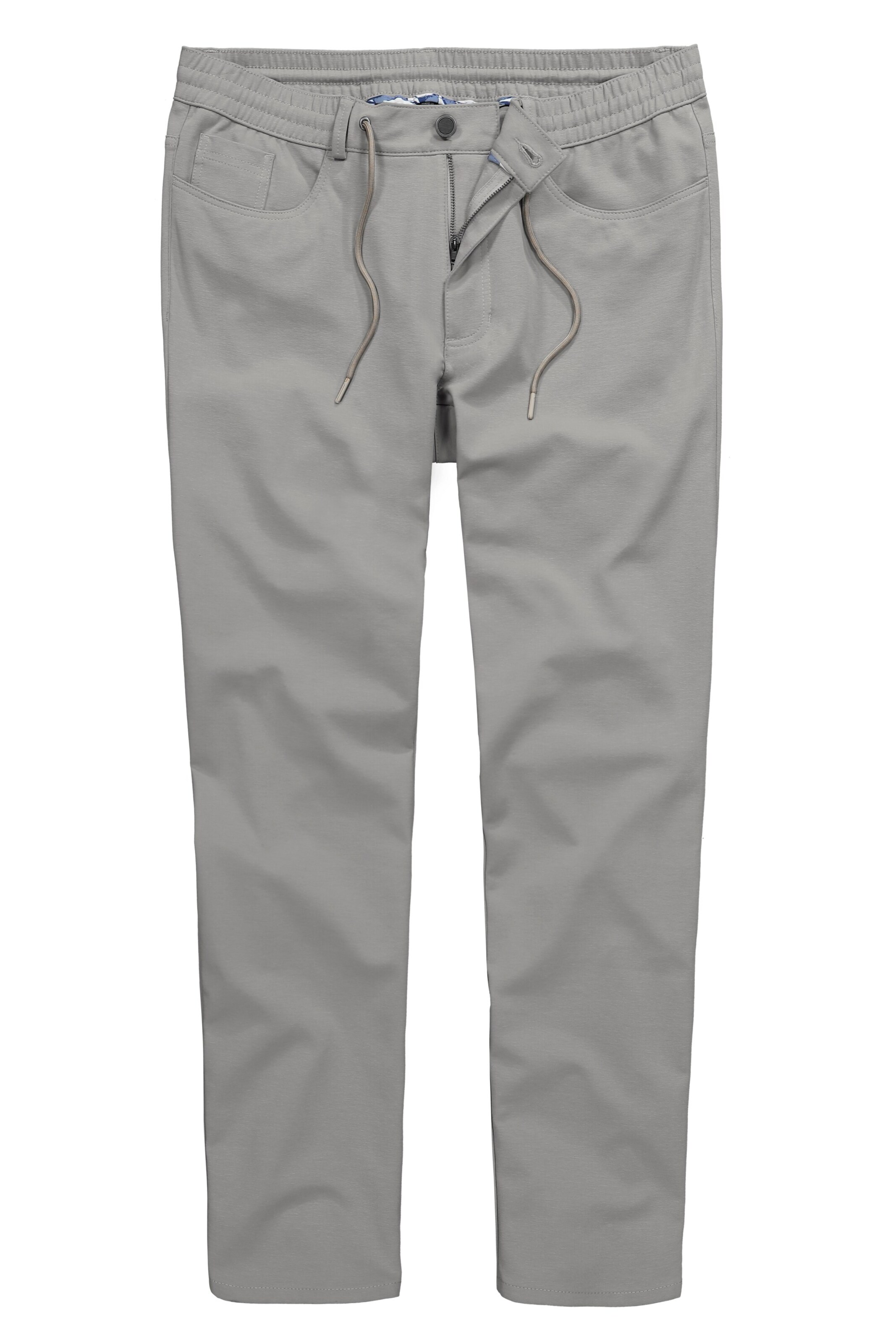 Boston Park Chino in Grijs: voorkant