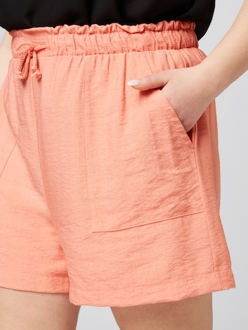 Largi Pantaloni 'Jerika' de la Guido Maria Kretschmer Curvy pe portocaliu