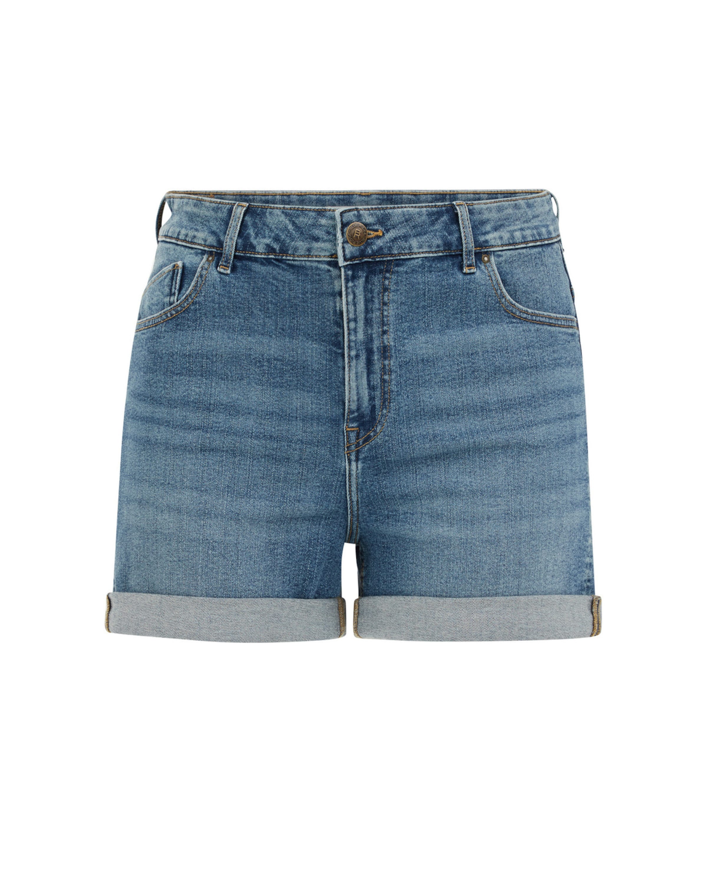 WE Fashion Скинни Джинсы в Синий: спереди