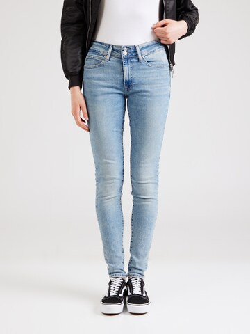 LEVI'S ® Skinny Jeansy '711' w kolorze niebieski: przód