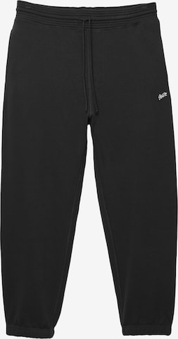 Pull&Bear Pants 'STWD' in Black: front