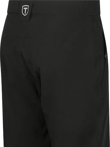 TENSON Regular Trousers in Black