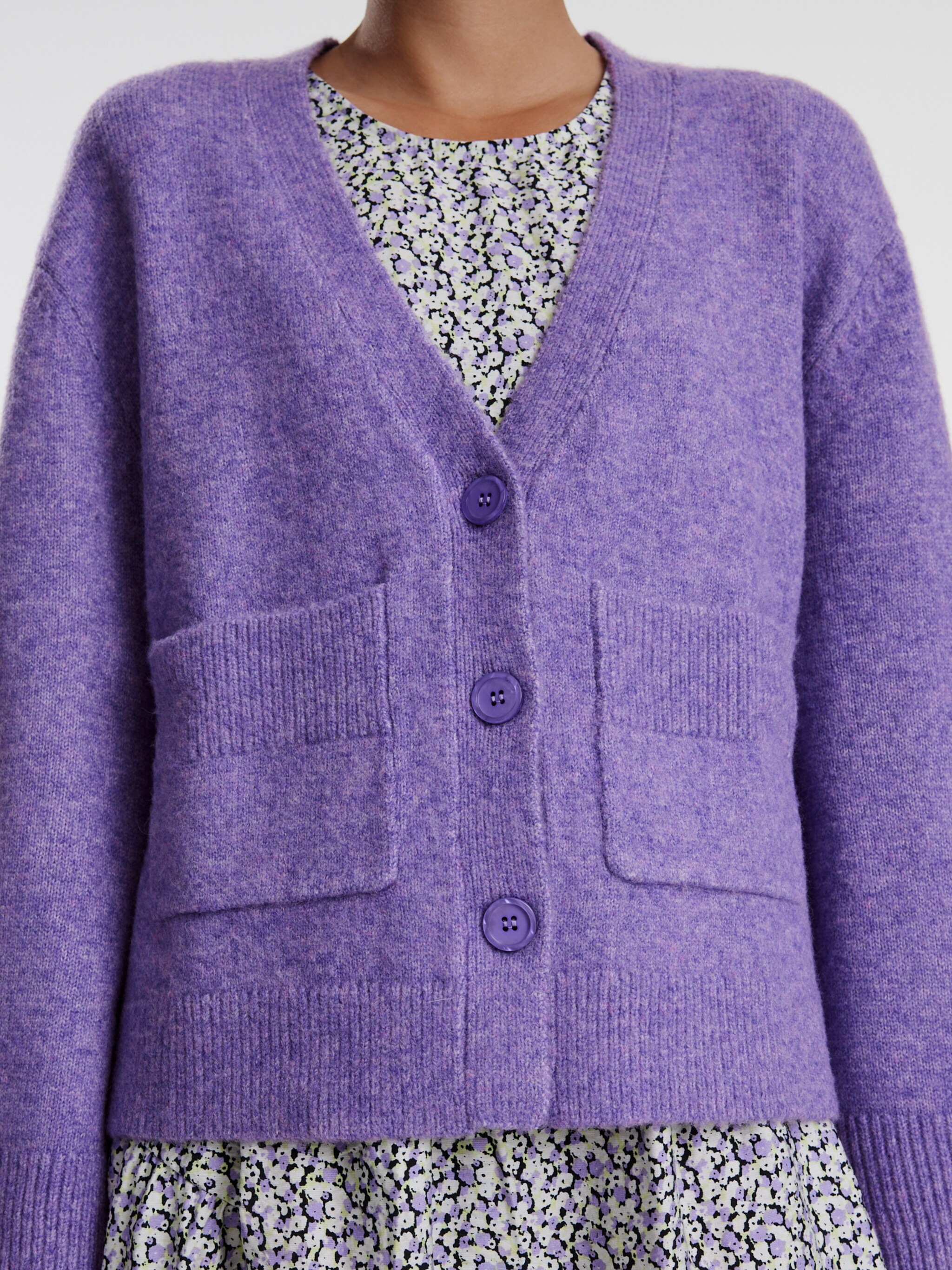 EDITED Produits Cardigan 'Carmi' violet
