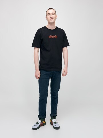 ABOUT YOU x StayKid Shirt 'HEX HEX' in Black: front