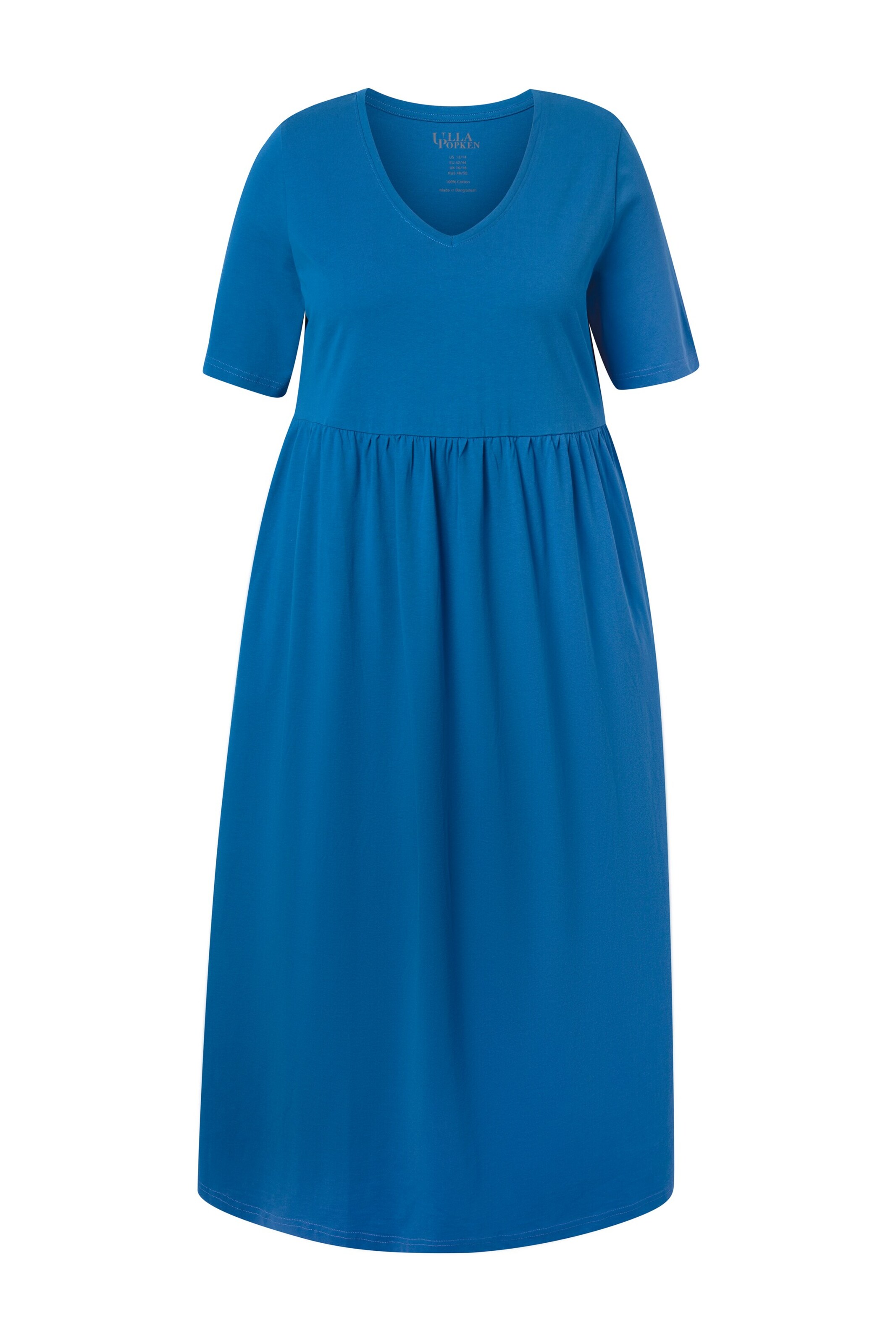 Ulla Popken Kleid in Blau: Vorderseite